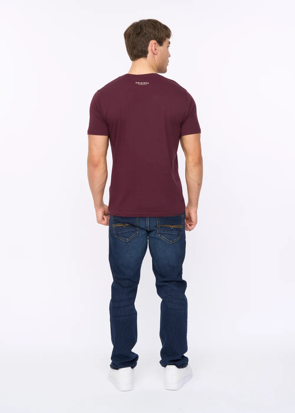 Crosshatch Raisin Motocross T-Shirt - Small Image 2