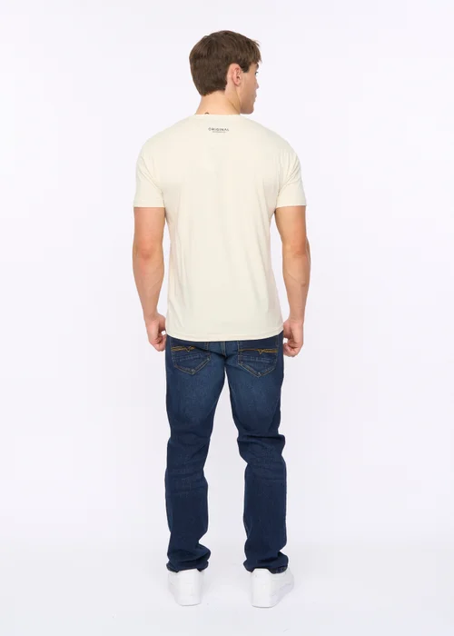 Crosshatch Off White Motocross T-Shirt - Extra Large Image 2