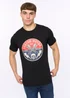 Crosshatch Black Moules T-Shirt - Large Image 3
