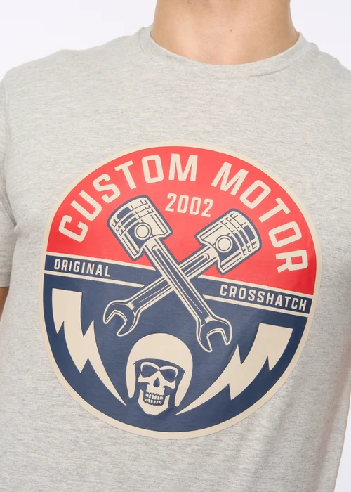 Crosshatch Grey Moules T-Shirt - Medium Image 4