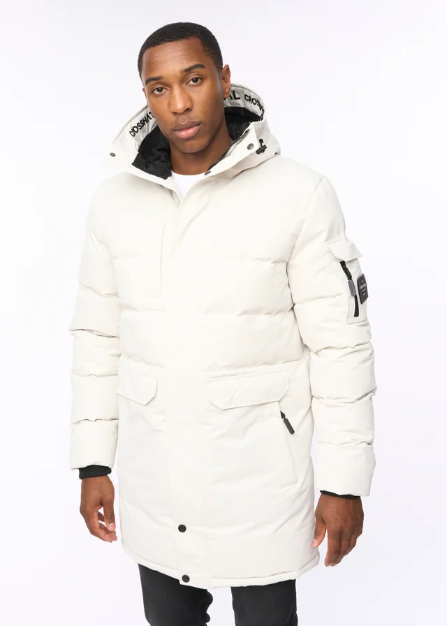 Crosshatch Putty Milwaka Long Jacket