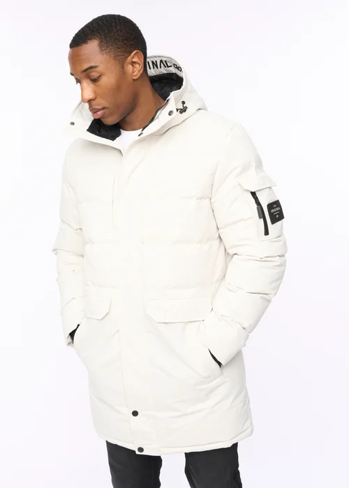 Crosshatch Putty Milwaka Long Jacket - XL Image 3