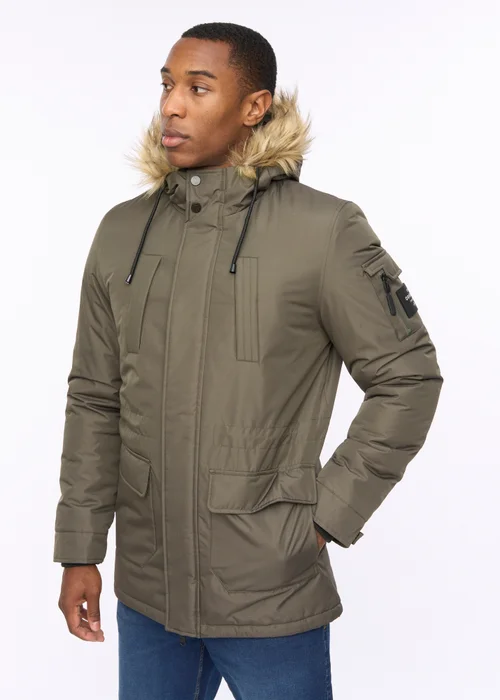 Crosshatch Dark Olive Parkmoore MVE Parka - XL Image 3