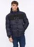 Crosshatch Navy Staylike Jacket - 2XL Image 1