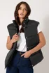 Long Tall Sally Black Padded Gilet - 10 Image 2