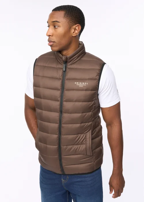 Crosshatch Brown Gattering MVE Gilet - XL Image 3