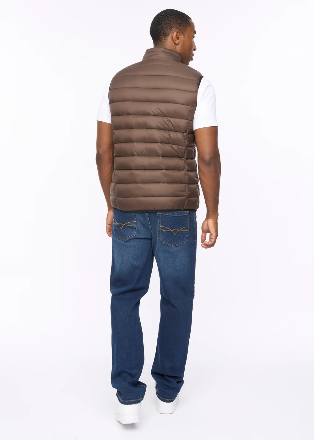 Crosshatch Brown Gattering MVE Gilet - XL Image 2