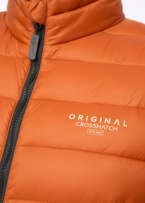 Crosshatch Burnt Orange Gattering MVE Gilet - L Image 4