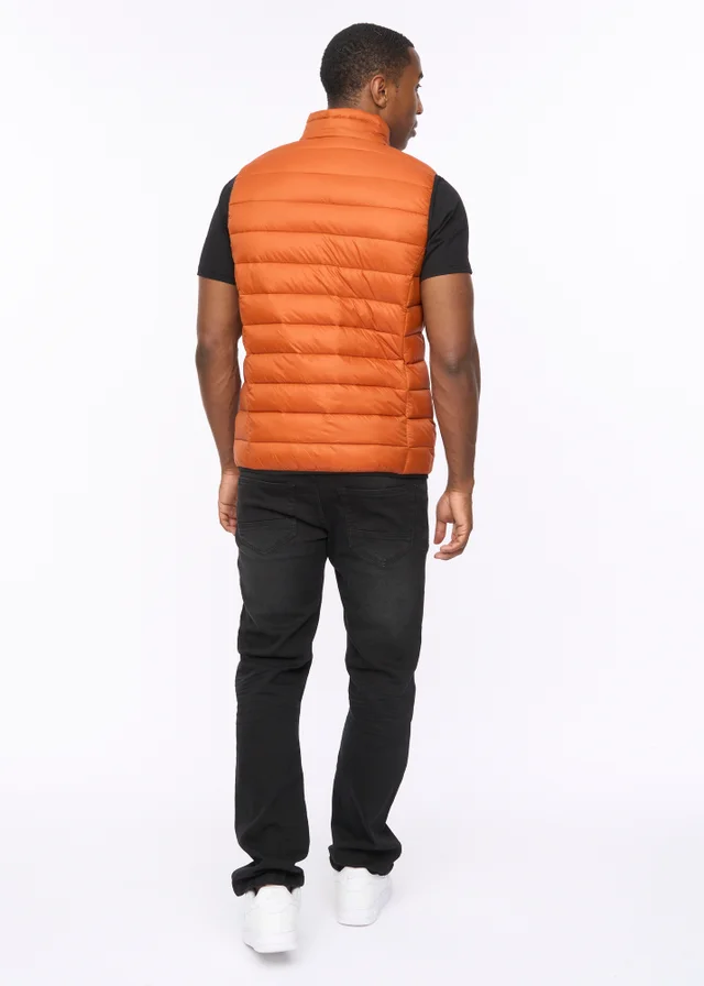 Crosshatch Burnt Orange Gattering MVE Gilet