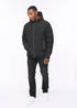 Crosshatch Black Kampnew Embossed Jacket - 2XL Image 5
