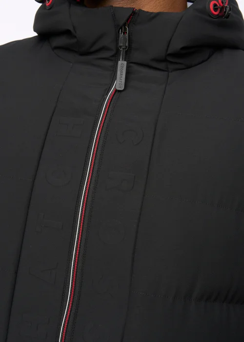 Crosshatch Black Kampnew Embossed Jacket - 2XL Image 4