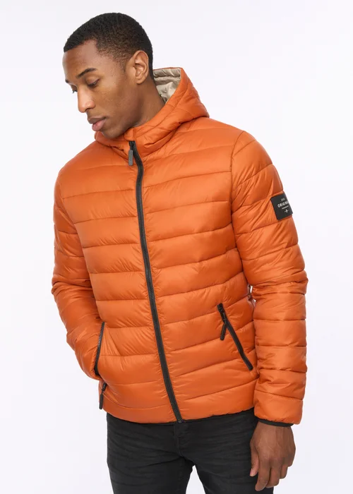 Crosshatch Burnt Orange Gattering MVE Jacket - L Image 3