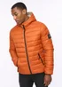 Crosshatch Burnt Orange Gattering MVE Jacket - L Image 3