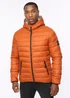 Crosshatch Burnt Orange Gattering MVE Jacket - L Image 1