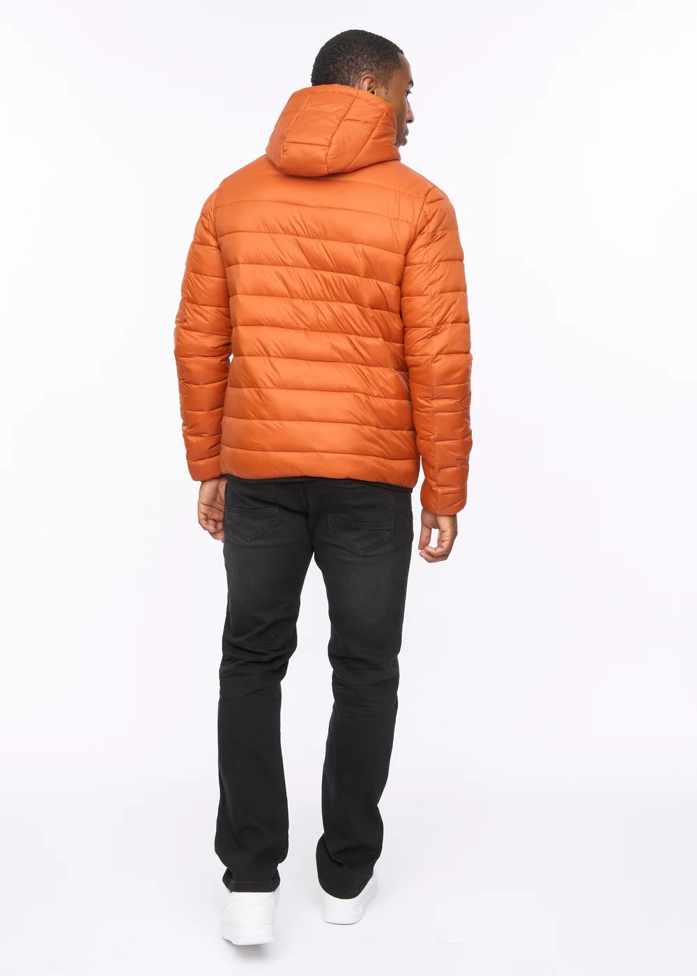 Crosshatch Burnt Orange Gattering MVE Jacket - L Image 2