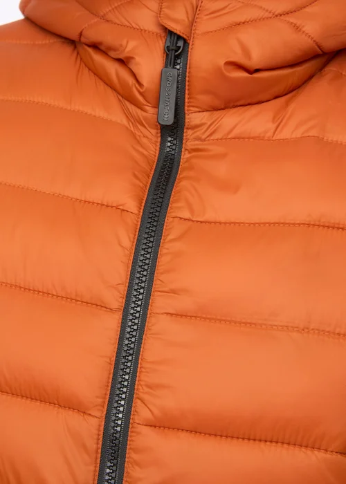 Crosshatch Burnt Orange Gattering MVE Jacket - L Image 4
