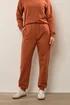 Long Tall Sally Rust Orange Cuffed Joggers - 18/L34 Image 2