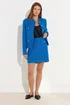 Star By Julien Macdonald Blue Boucle Button Detail Jacket - 14 Image 5