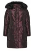 Yours Curve Purple Puffer Midi Coat - 18 Image 5