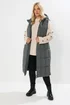 Yours Curve Grey Midi Gilet - 16 Image 1