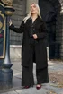 Yours Curve Black Longline Formal Coat - 16 Image 1