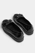 Yours Black Patent Fringe Loafers In Wide E Fit & Extra Wide EEE Fit - 5 Extra Wide Image 4