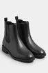 Yours Black Faux Leather Chelsea Ankle Boots In Wide E Fit & Extra Wide EEE Fit - 8 Extra Wide Image 3