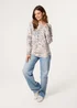 Blue Vanilla Stone Leopard Print Jumper - Medium/Large Image 2