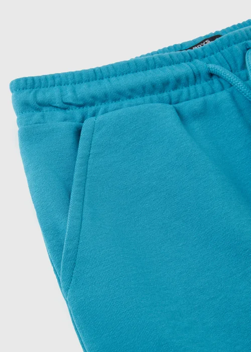 Boys Teal Jogger Shorts (7-15yrs) - Age 7 Years Image 2