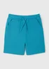 Boys Teal Jogger Shorts (7-15yrs) - Age 7 Years Image 1