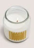 Linen Stripe Candle Jar Image 2