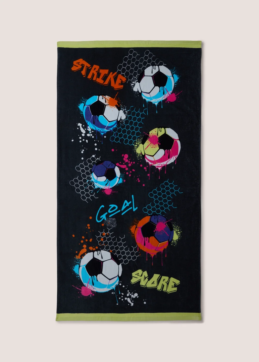 Football Kids Beach Towel Image 1