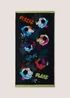 Football Kids Beach Towel Image 1