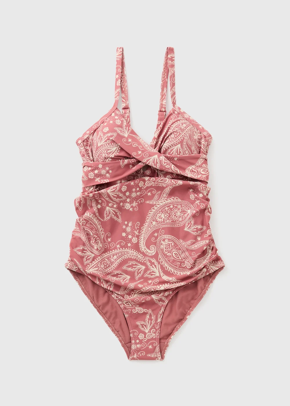 Rose Paisley Shapewear Swimsuit - 28 Image 3