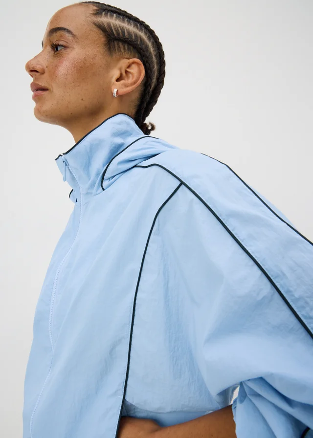 Souluxe Light Blue Piped Running Jacket