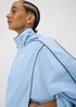 Souluxe Light Blue Piped Running Jacket - S Image 1