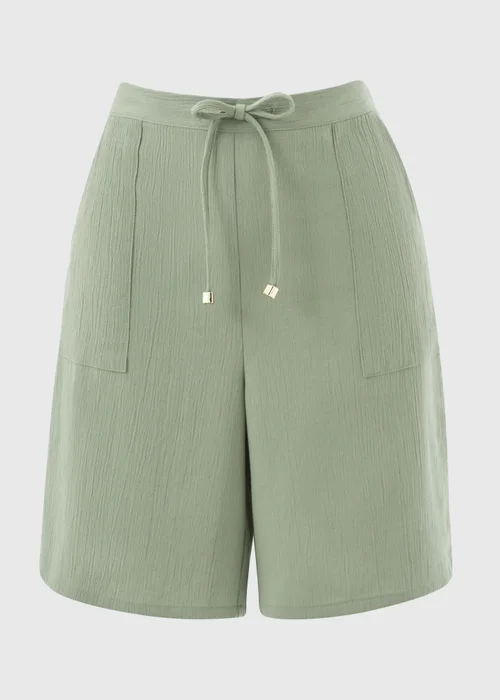 Sage Green Clipper Shorts - Size 12 Image 4