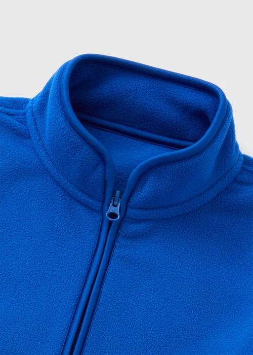 Kids Royal Blue Zip Fleece (3-13yrs) - 4 Yrs Image 2