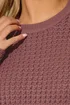 Yours Curve Pink Waffle Knit Jumper - Size 26-28 Clothing Image 4