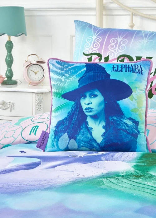 Wicked 2 Purple Cushion - One Size Image 1