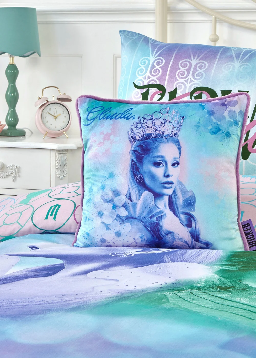 Wicked 2 Purple Cushion - One Size Image 2