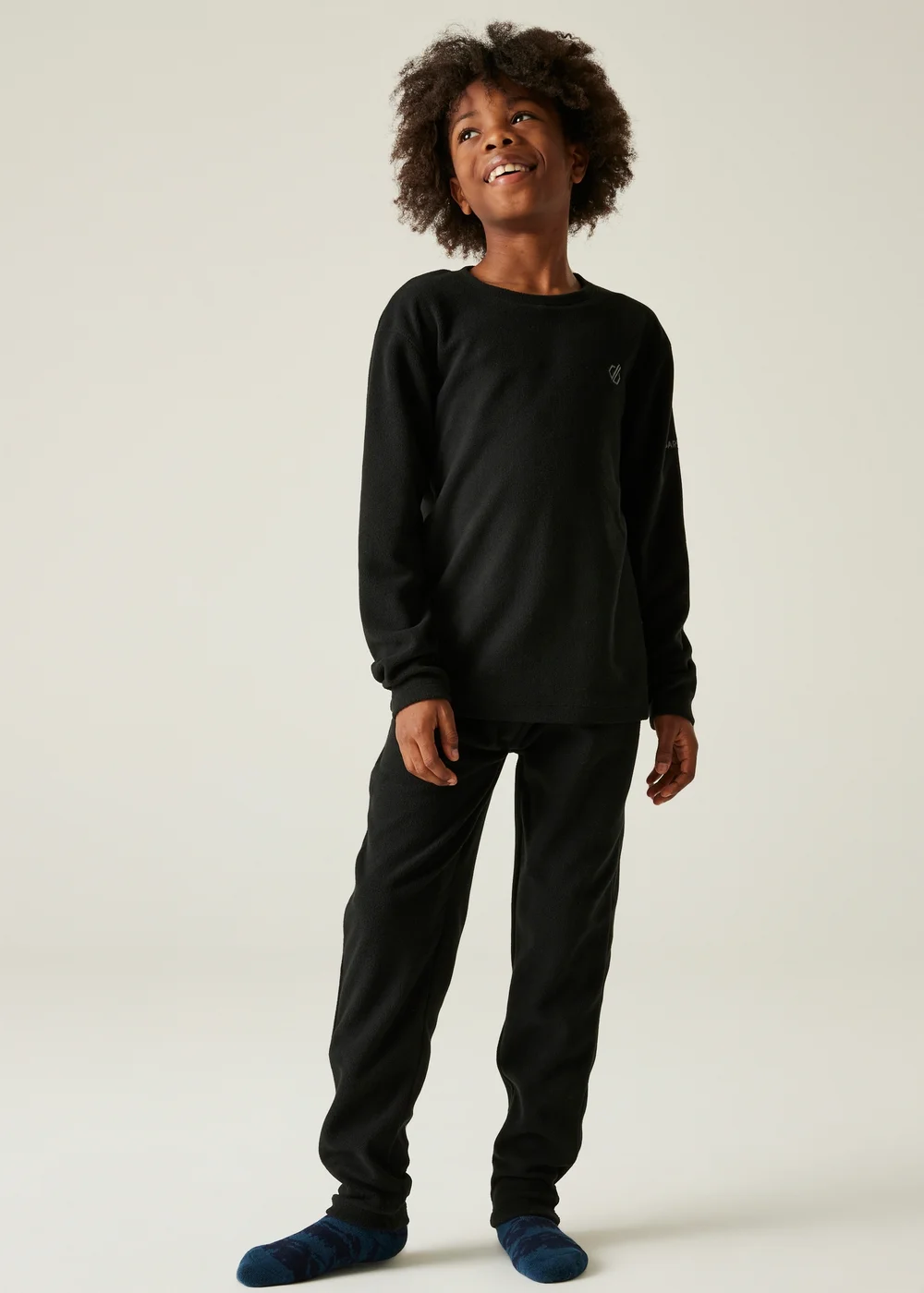 Dare2B Black Kids' Thermal Lightweight Base Layer (3-16yrs) - Age 3-4 Years Image 1