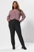 Yours Curve Mauve Purple Crinkle Blouse - Size 20 Clothing Image 2