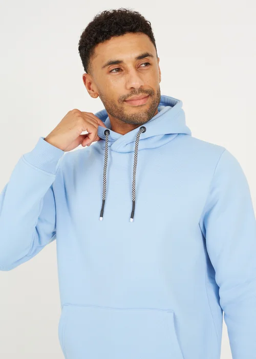 Brave Soul Blue Hoodie With Kangaroo Pocket - XXL Image 3