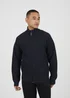 Brave Soul Navy Funnel Neck Jumper with Fleece Lining - Extra Large Image 1