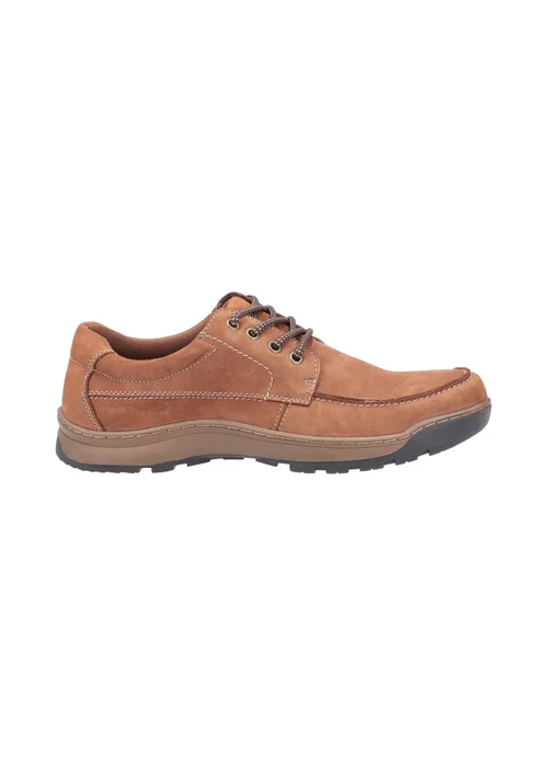 Hush Puppies Tan Tucker Lace Shoe - Size 6 Image 1