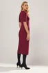Long Tall Sally Red Keyhole Midi Dress - 20 Image 3