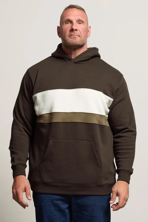 BadRhino Brown Cut & Sew Hoodie - Large Image 1