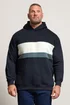 BadRhino Navy Blue Cut & Sew Hoodie - XXL Image 1