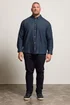 BadRhino Navy Blue Long Sleeve Slub Shirt - XXL Image 3